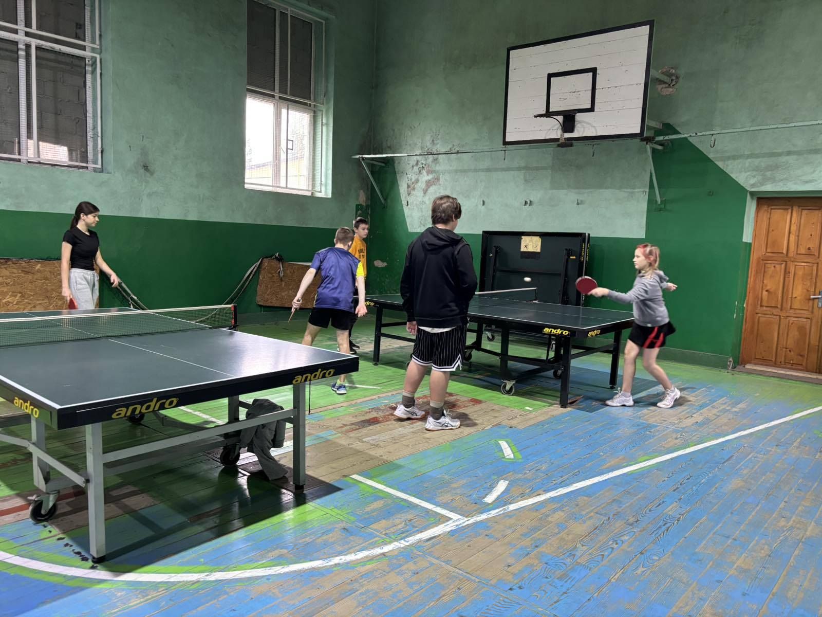 У Коломийській громаді провели турнір з настільного тенісу 3