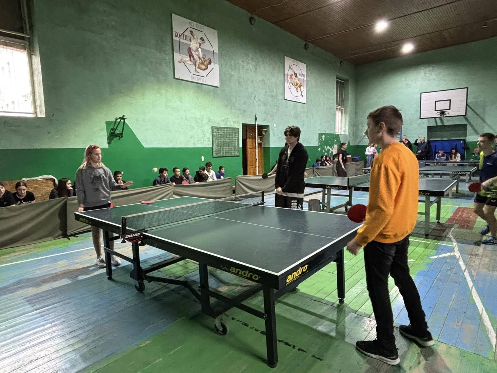 У Коломийській громаді провели турнір з настільного тенісу 2