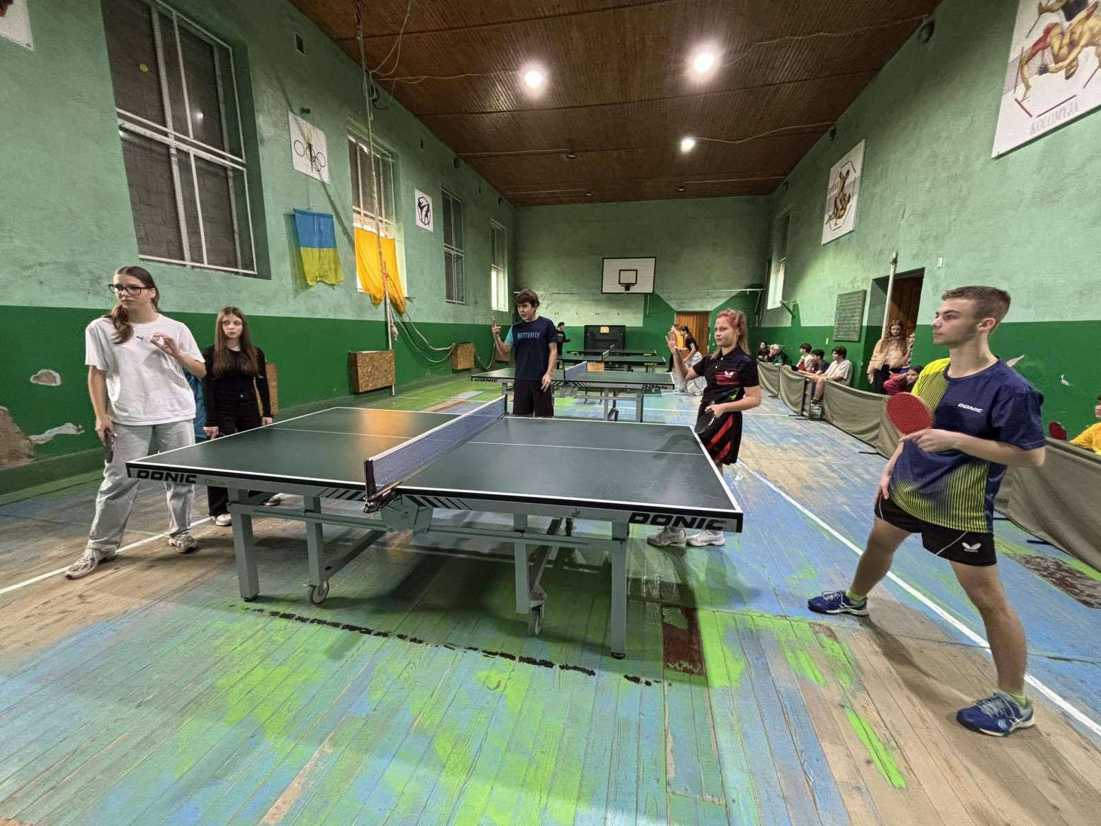У Коломийській громаді провели турнір з настільного тенісу 1