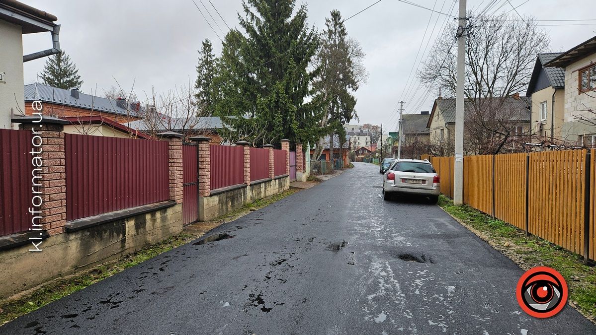 У Коломиї заасфальтували вул. Гординського та подвір'я садочка №9 8