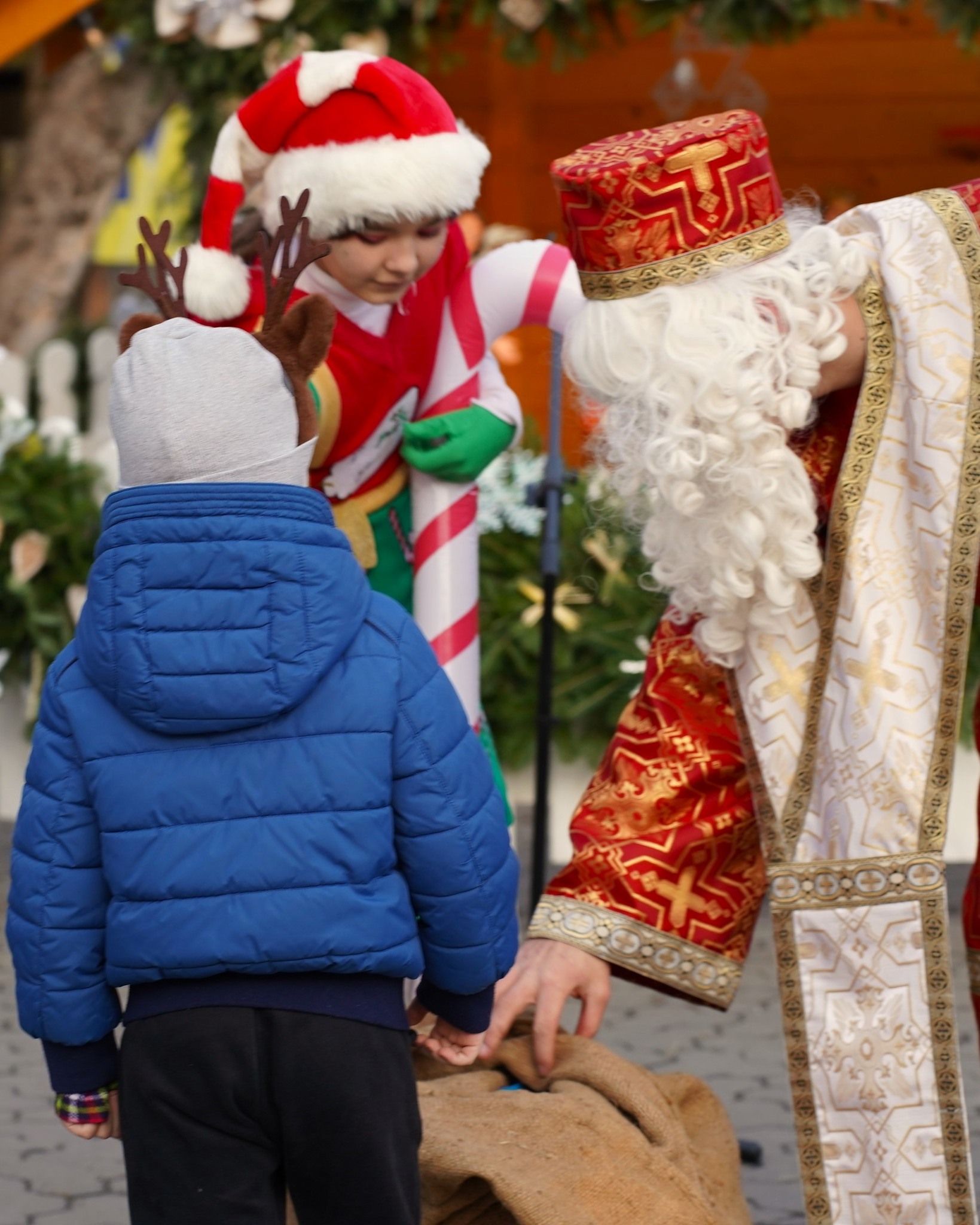 У Ворохті урочисто відкрили різдвяну шопку 1