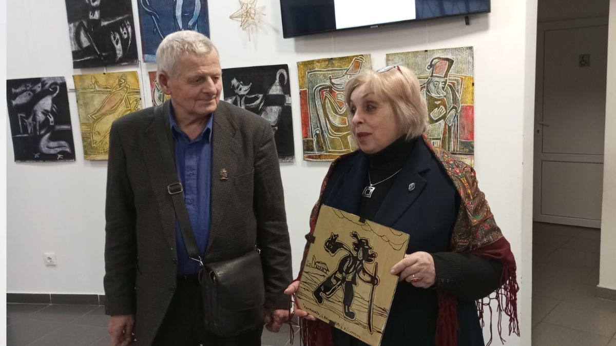 У Коломиї відбулася презетація виставки Василя Семенюка "Лис Микита" 1