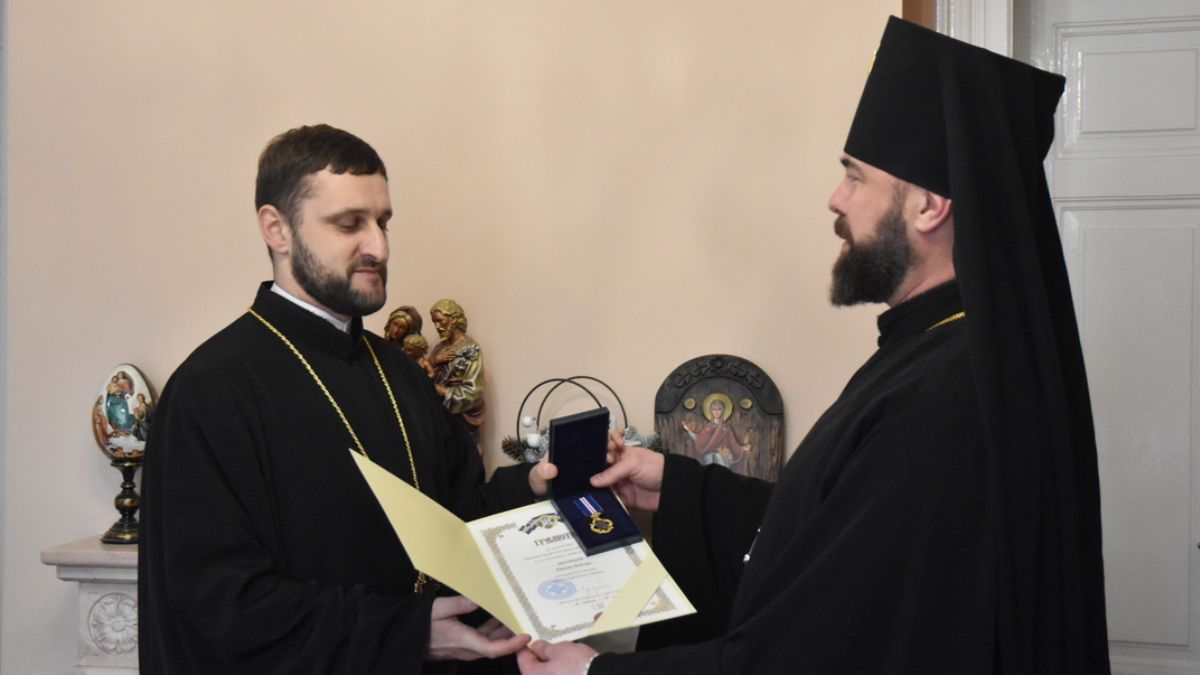 У Коломиї архієпископ Юліан нагородив Василя Бойчука медаллю Архістратига Михаїла 1