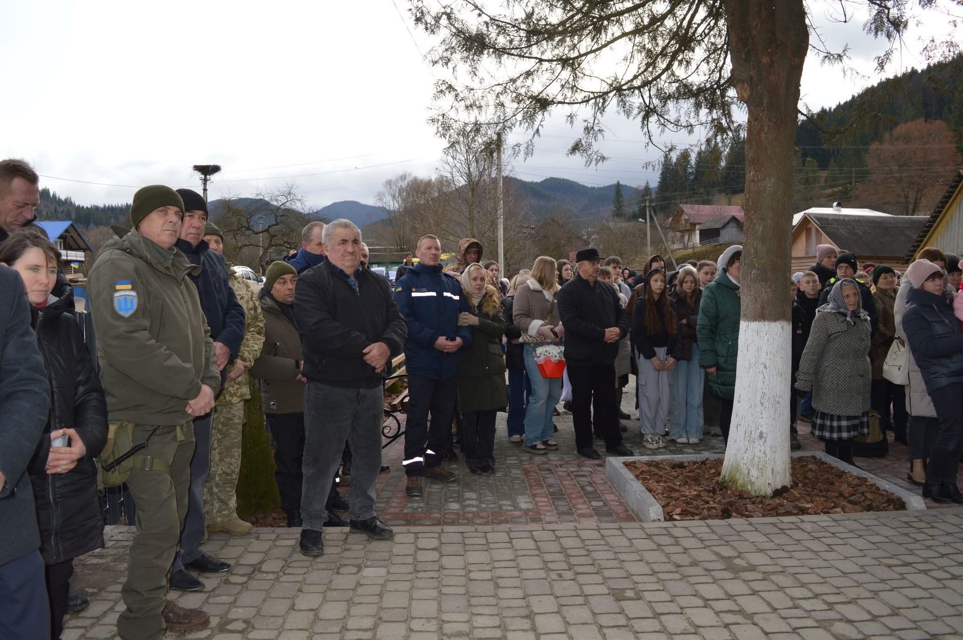На Верховинщині освятили банери полеглим захисникам 3
