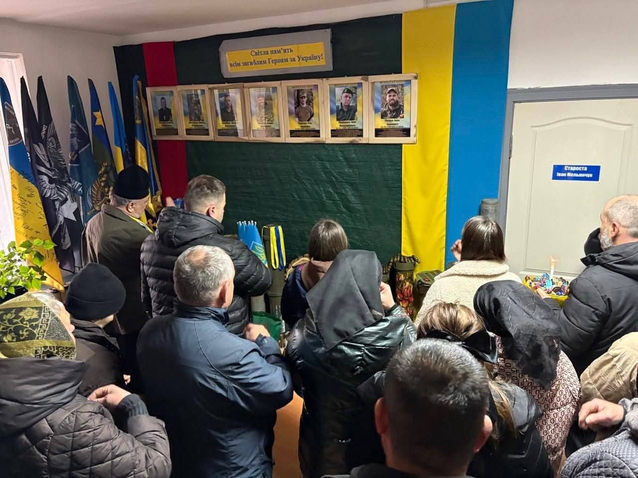 На Верховинщині відкрили банер загиблому Герою Івану Петруку 4