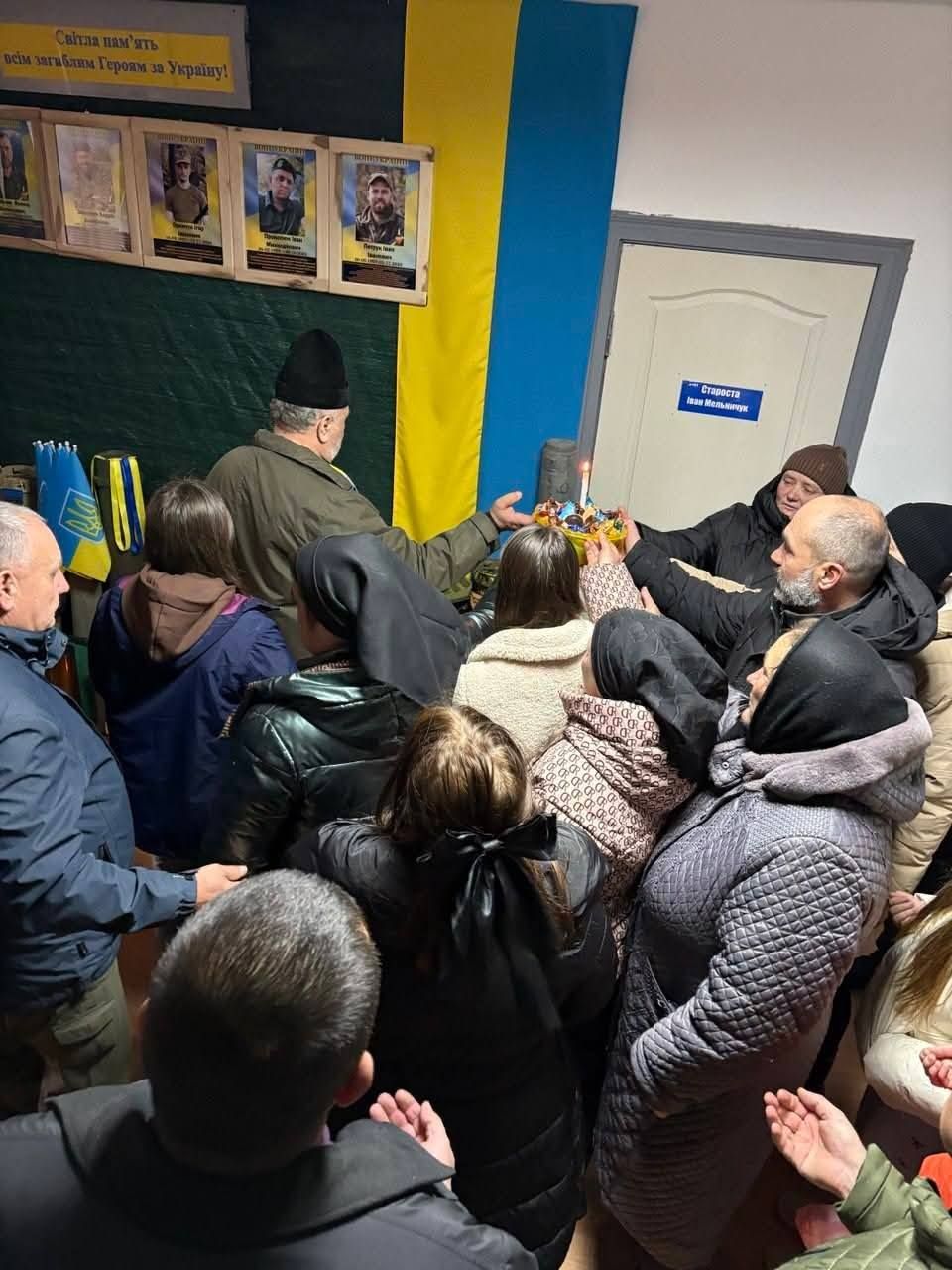 На Верховинщині відкрили банер загиблому Герою Івану Петруку 2