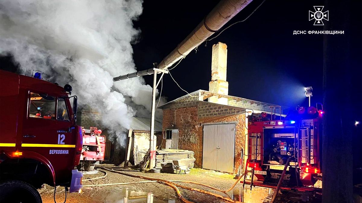 На Верховинщині та Надвірнянщині 14 грудня спалахнули пожежі