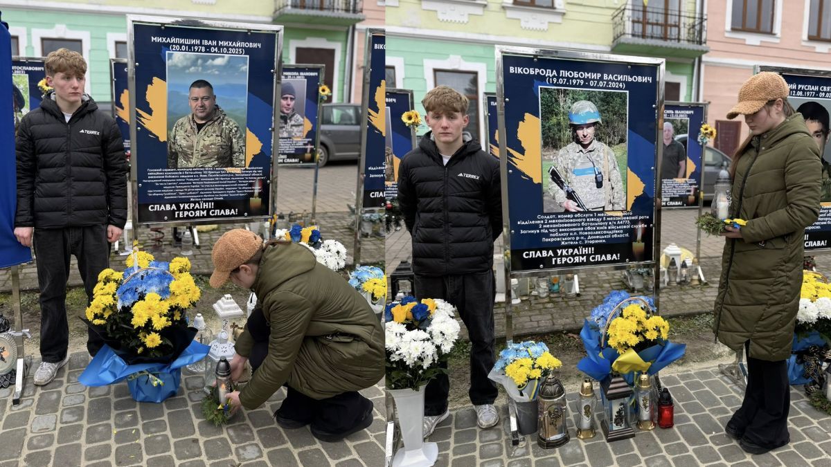 В Отинії освятили стели на честь полеглих Захисників України 4