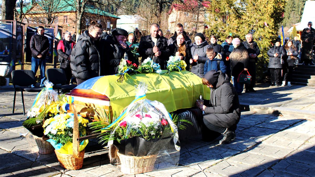 Захисник Микола Сліпенчук повернувся на вічний спочинок до Верховини