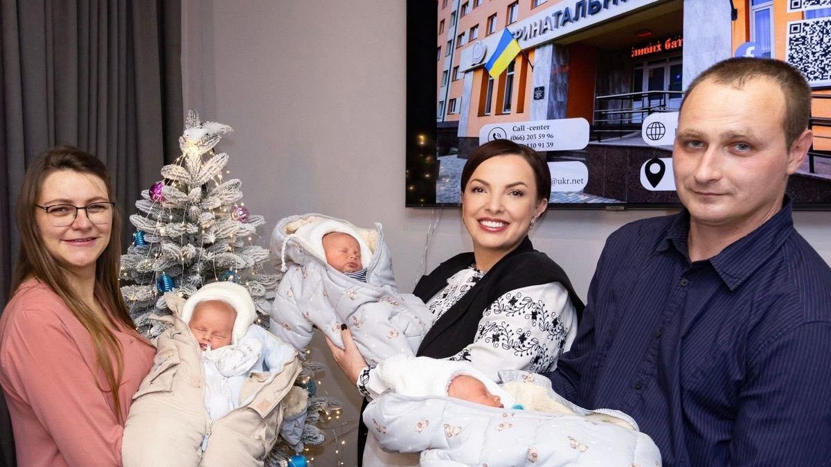 У подружжя з Коломиї народилася трійня