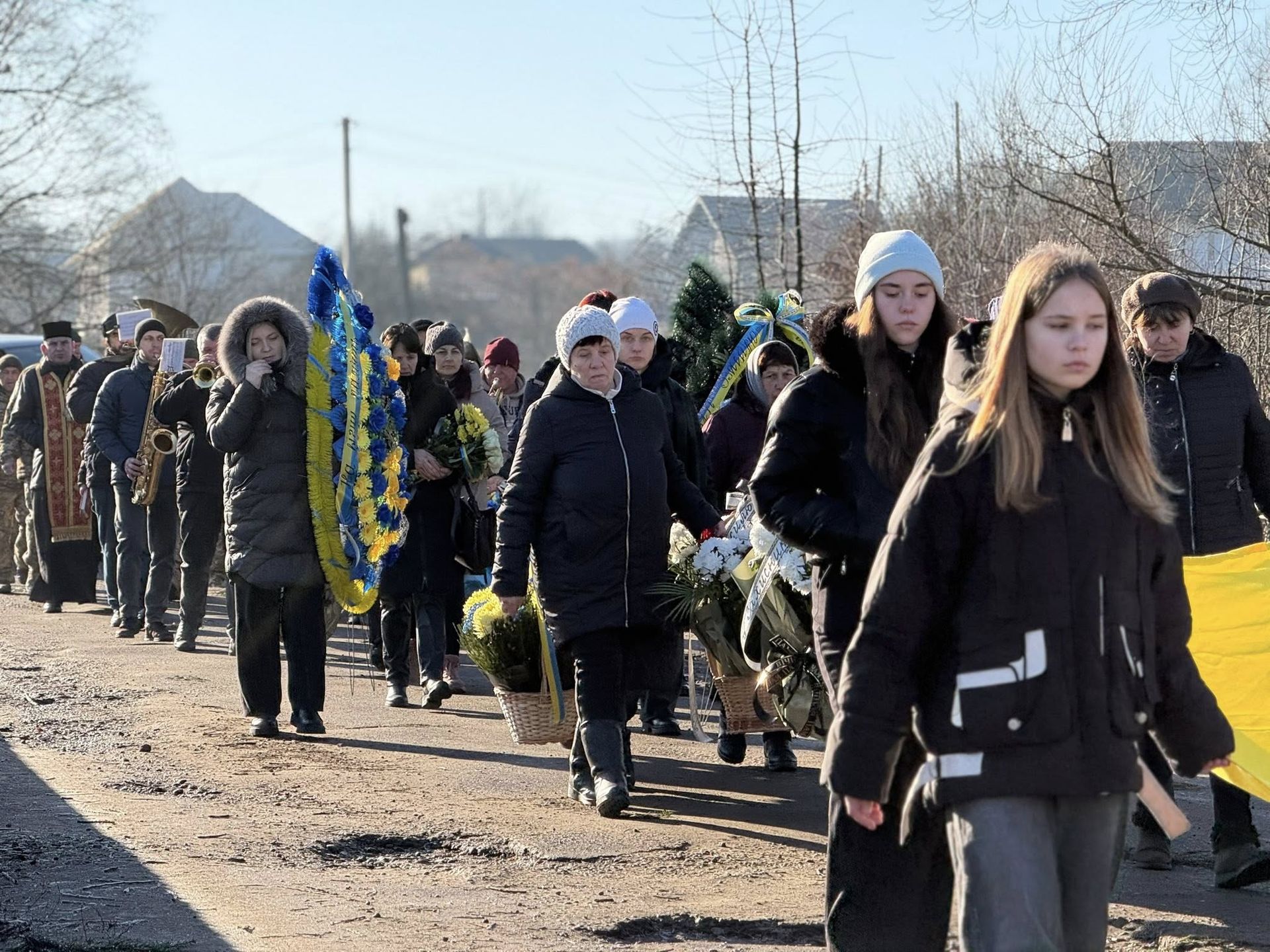 На Коломийщині провели в останню дорогу загиблого Героя Василя Селепію 9