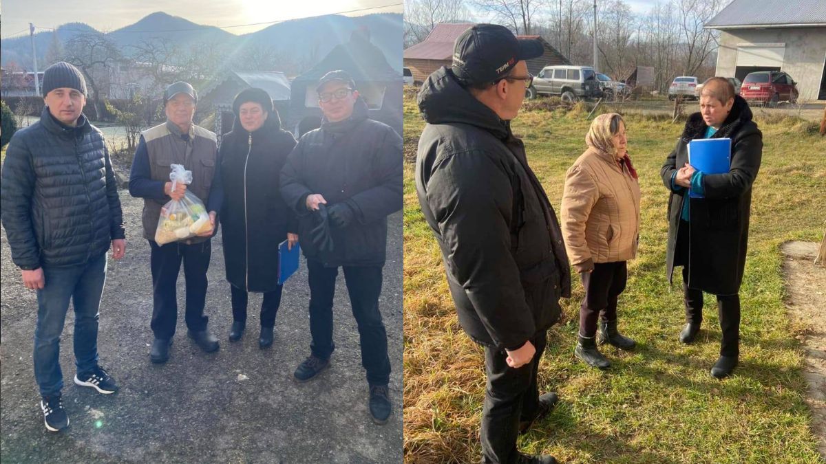 У гірських селах Косівщини провели акцію "Від серця до серця" 1