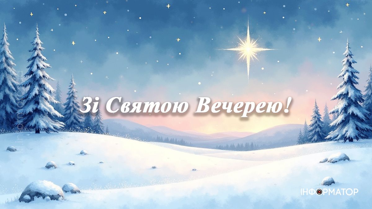 Зі Святвечором! Добірка картинок-привітань для рідних та друзів 4