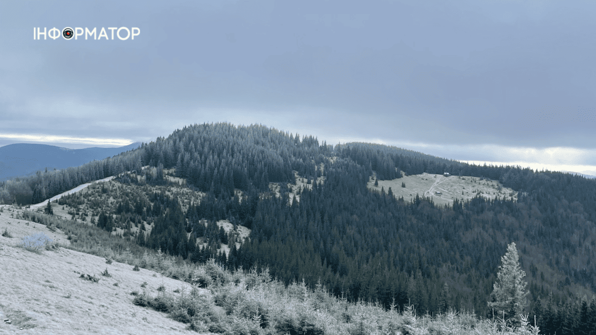 Зимові Карпати наприкінці грудня