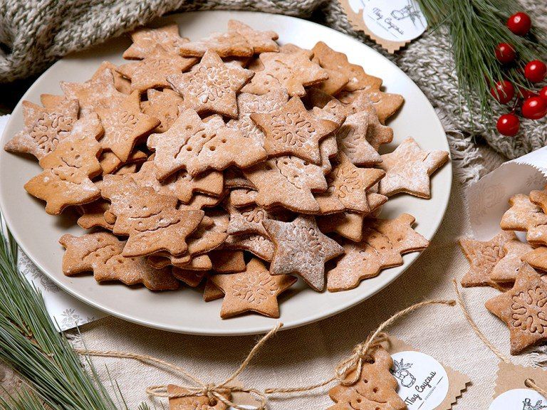 Пісочне печиво з корицею. Зображення ілюстративне Пісочне печиво з корицею. Зображення ілюстративне