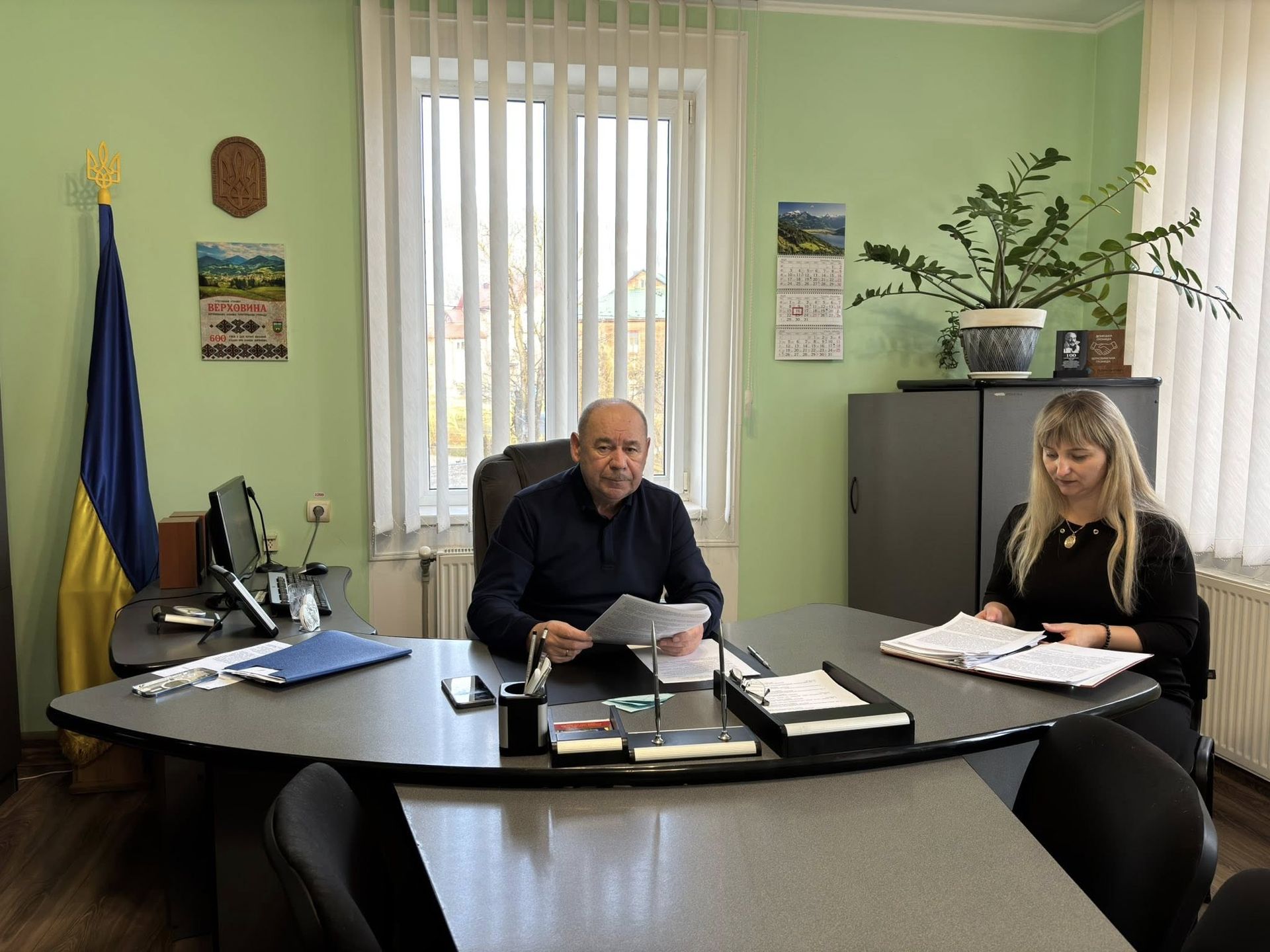 Василь Мицканюк на засіданні комісії з прав захисту дитини. Грудень 2025 року. ФОто: