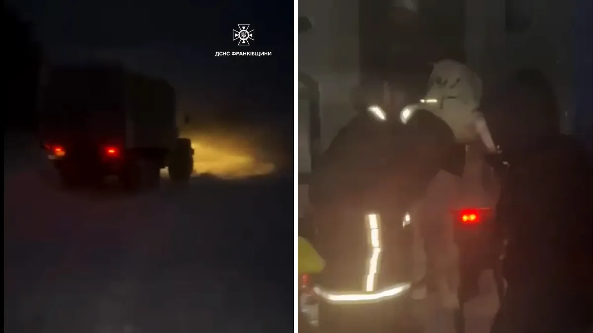 Перекритий рух, падіння дерев та врятовані люди: оперативна інформація щодо негоди на Прикарпатті