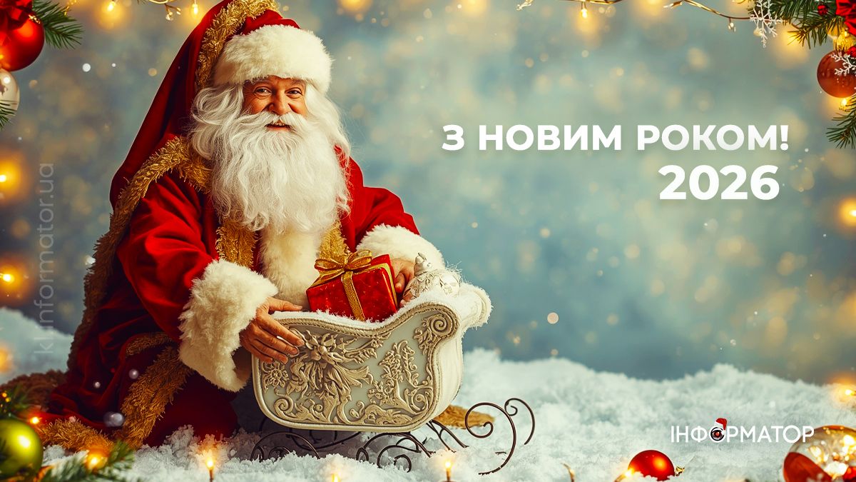 З Новим роком! Привітальні картинки 2026 2