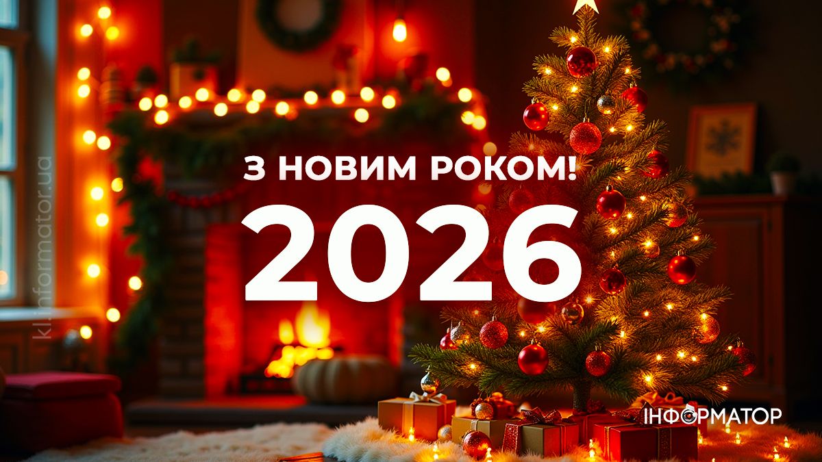 З Новим роком! Привітальні картинки 2026 1