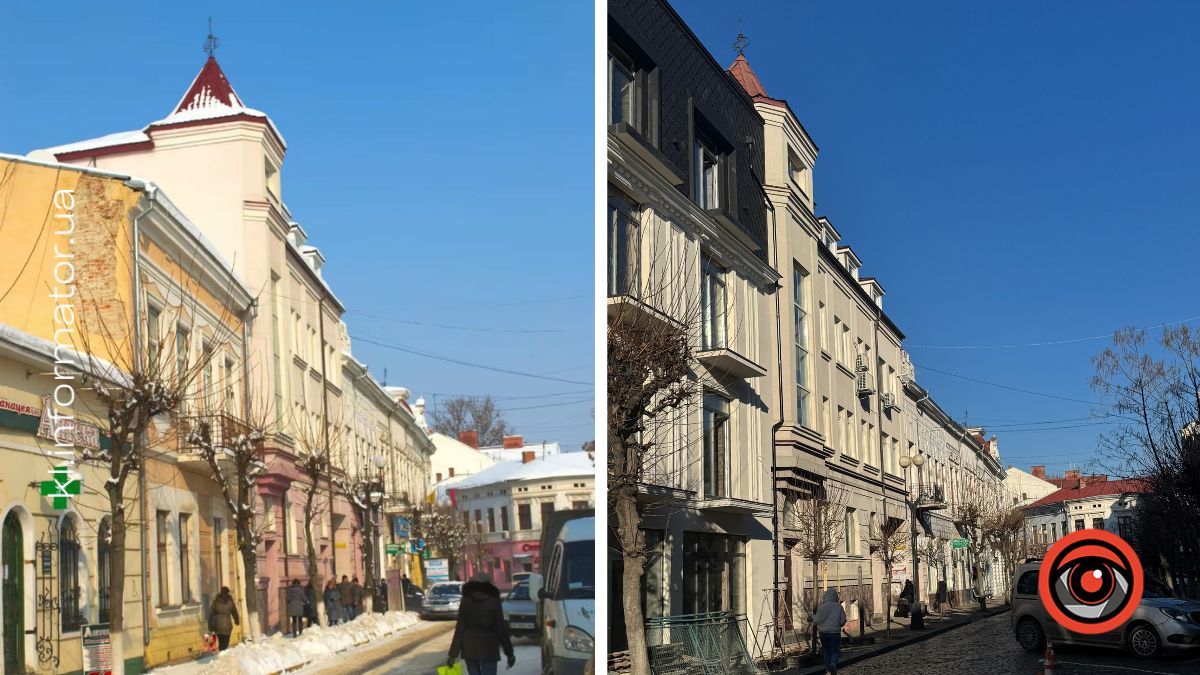 Коломия у 2012 році та 2025 році Коломия у 2012 році та 2025 році