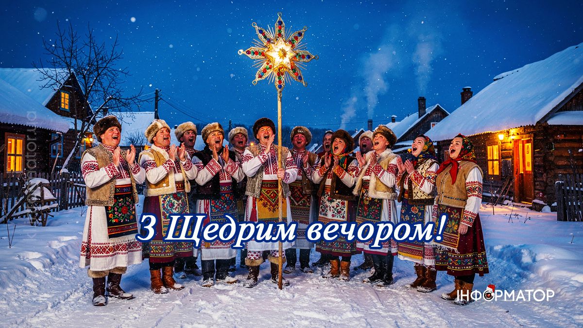 Привітання на Щедрий вечір в картинках: добірка від Інформатора 7