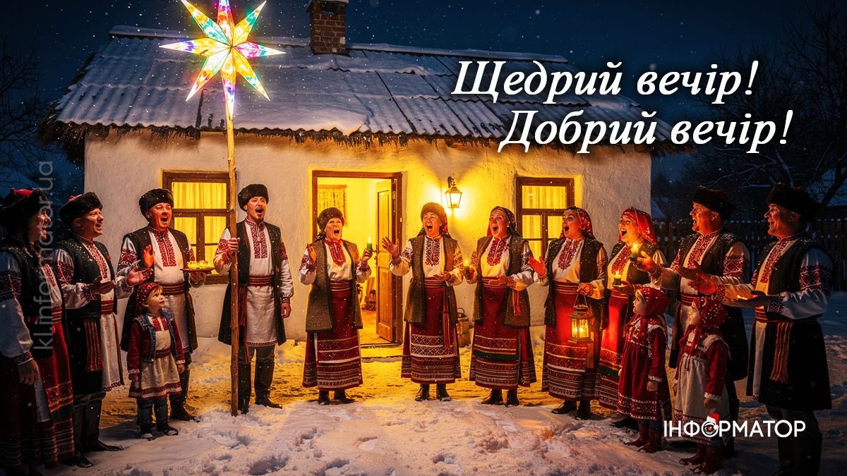 Привітання на Щедрий вечір в картинках: добірка від Інформатора 1