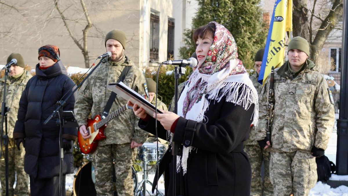 Коляда для Бандери: у Коломиї вшанували 117-ту річницю від дня народження провідника ОУН 2