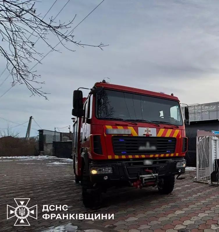 На Коломийщині горіла сауна 2