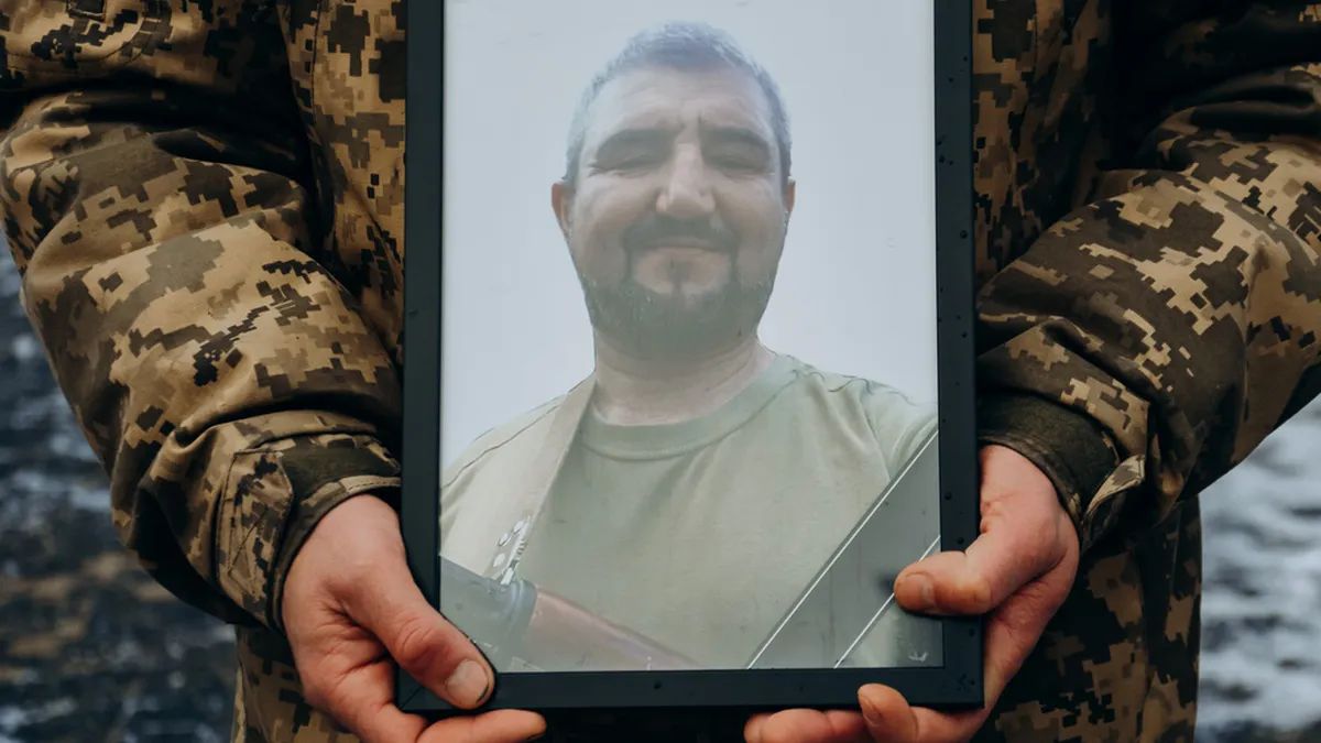 Померлий військовослужбовець із Коломиї Петро Сенюку