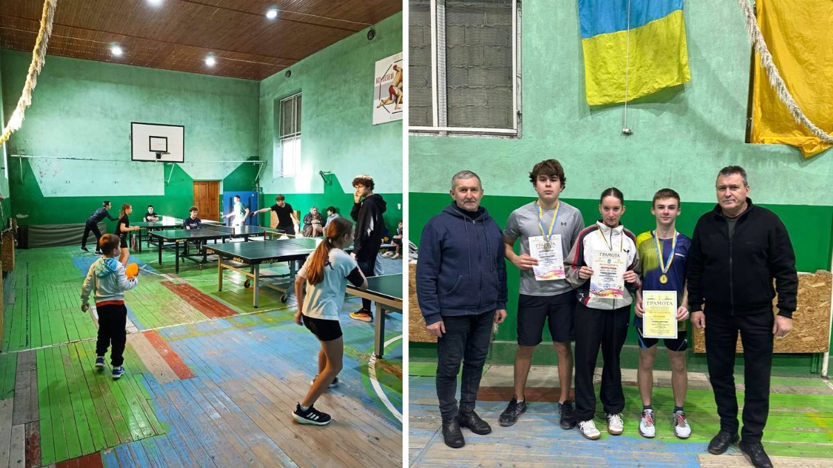Змагання з настільного тенісу в Коломиї. Фото: Коломия Спортивна