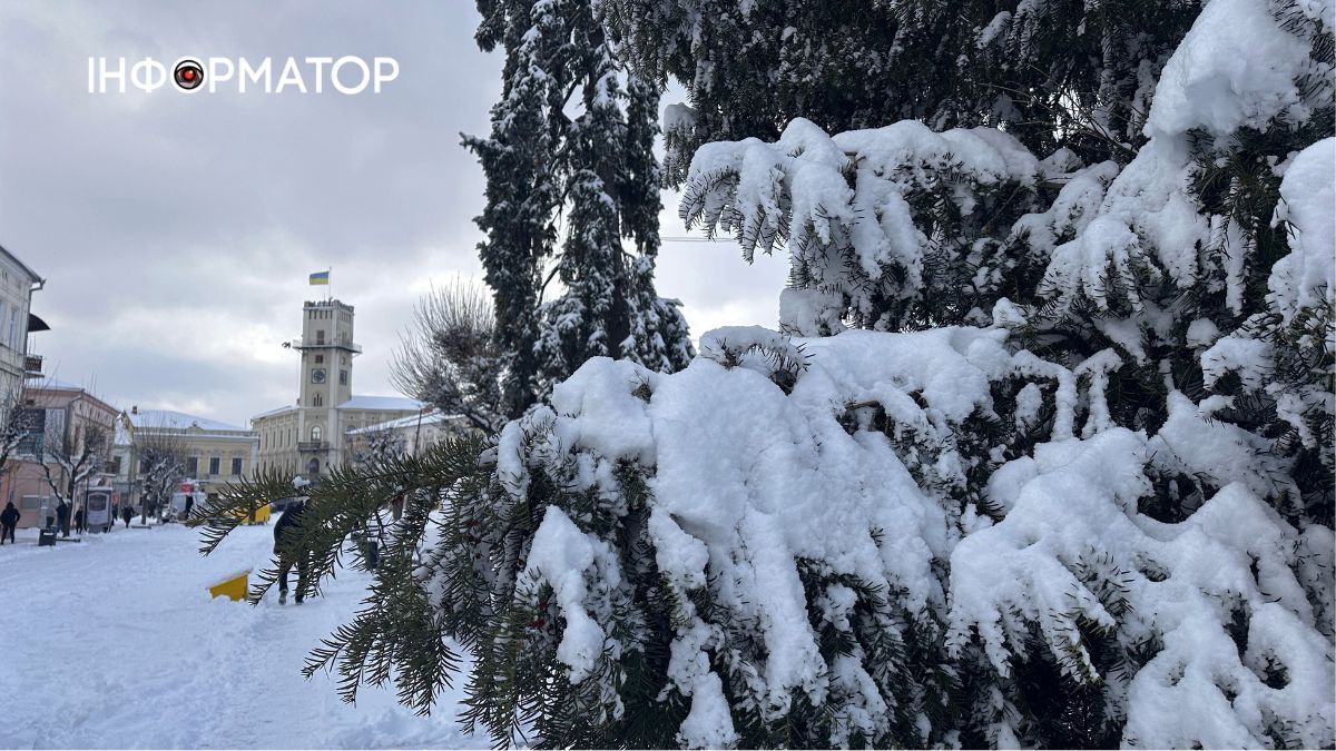 Писанкова під товщею снігу: фоторепортаж зимової Коломиї 5