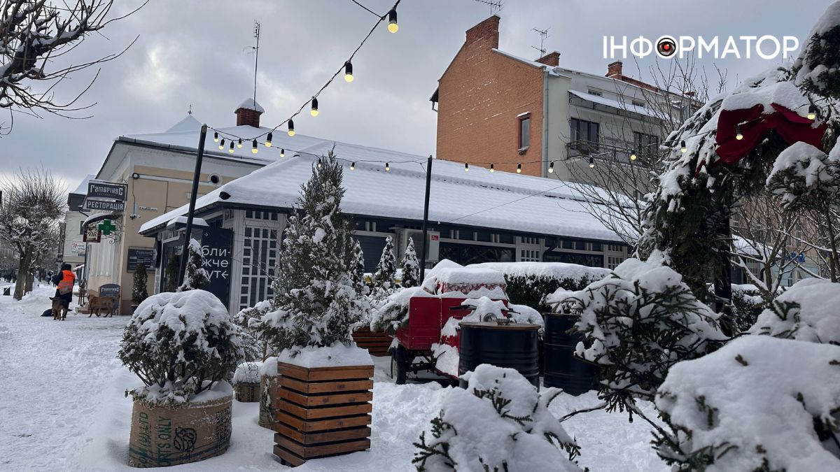 Писанкова під товщею снігу: фоторепортаж зимової Коломиї 4