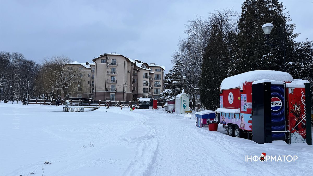 Зимовий ранок на озері в Коломиї: фоторепортаж 3