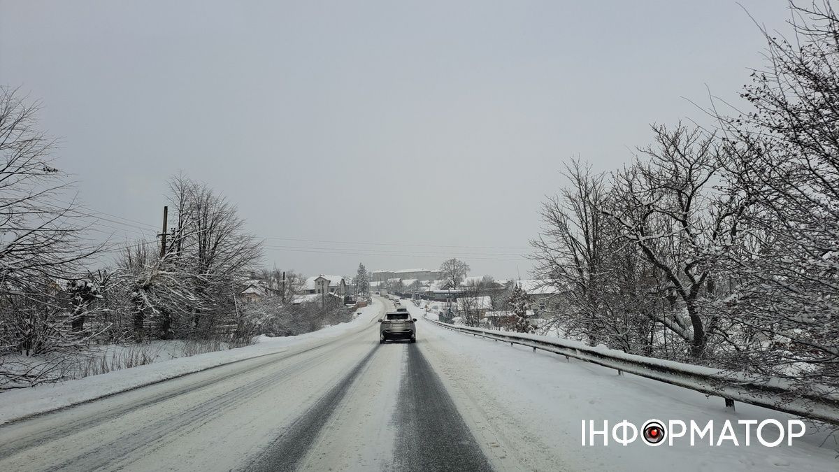 На дорогах Прикарпаття можлива ожеледиця:
