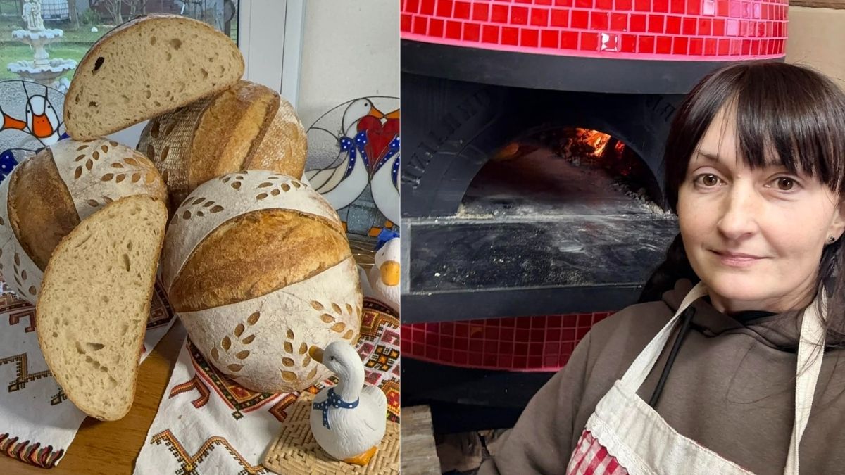 Тепло з печі й аромат дитинства: як прикарпатка пече хліб на дровах 1