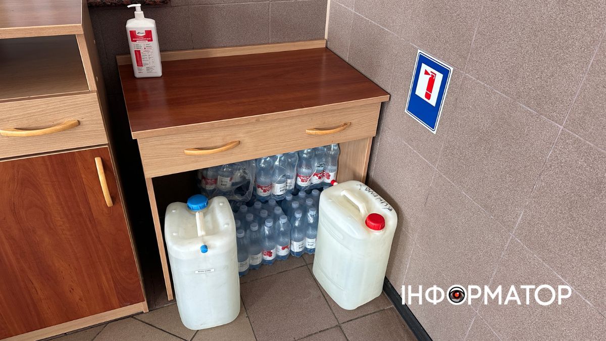 Запаси питної та технічної води в пункті незламності