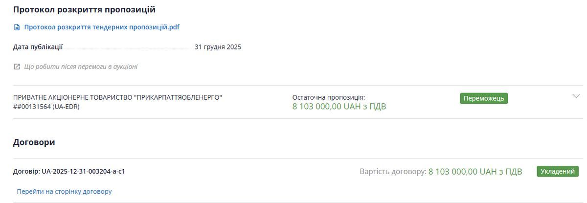 Коломийський водоканал за 30 млн грн закупив електропостачання та розподіл 1