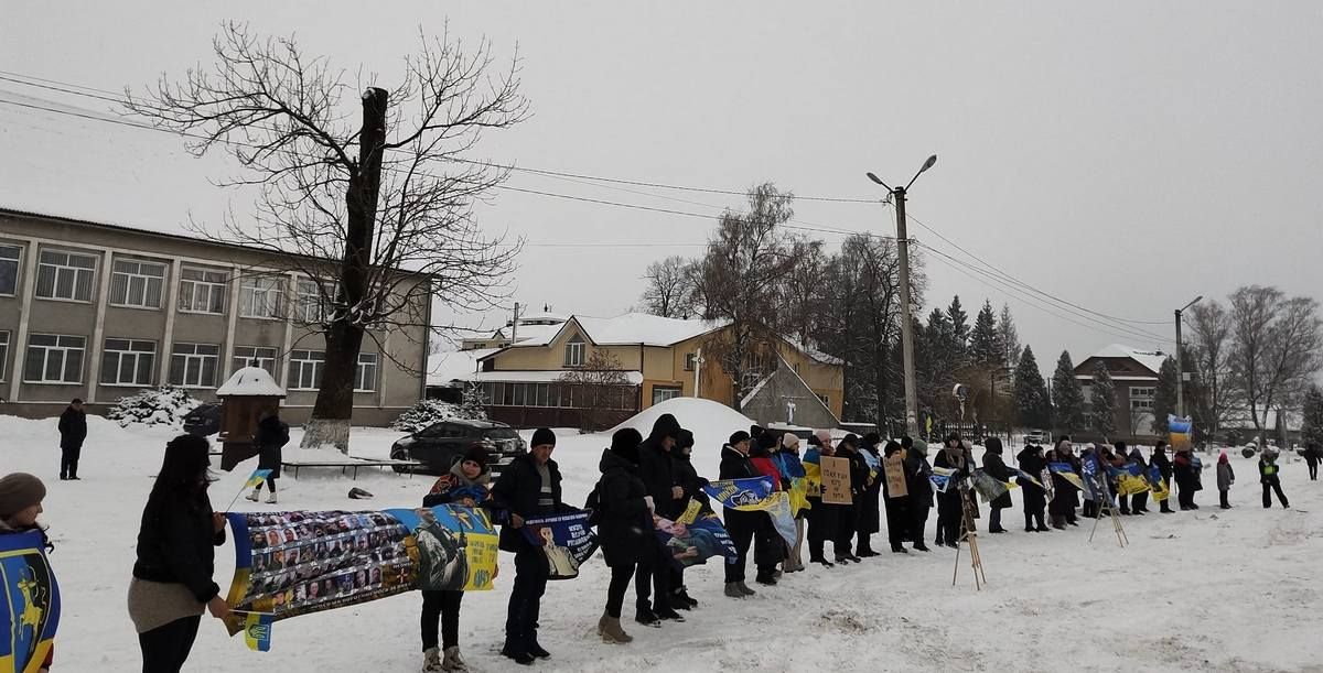 У Пʼядиках провели акцію на підтримку зниклих безвісти та військовополонених 2