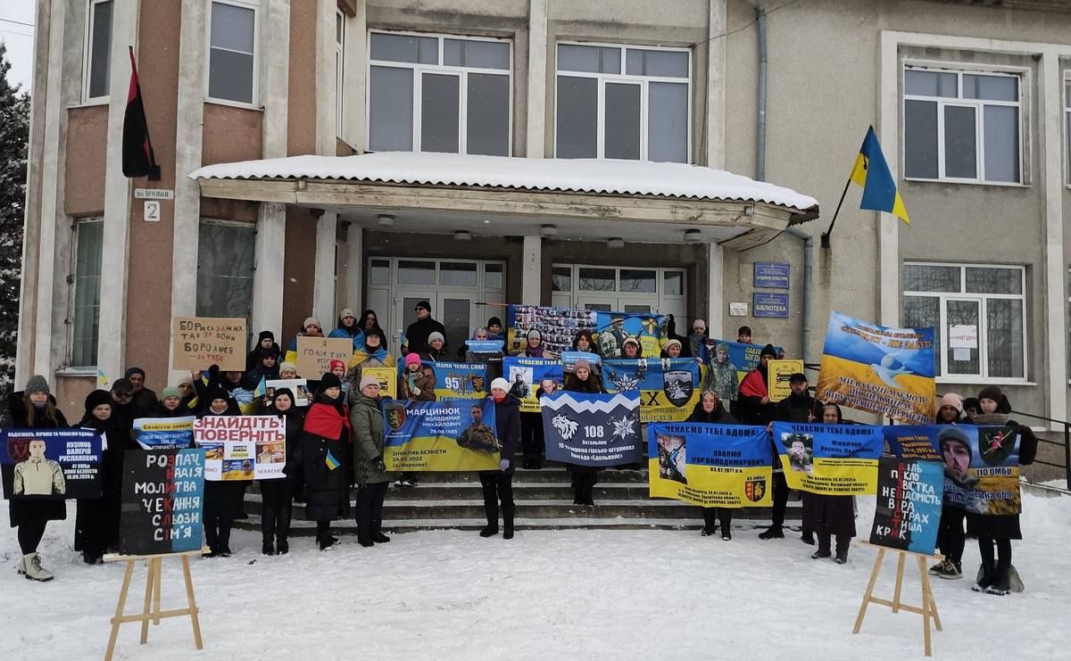 У Пʼядиках провели акцію на підтримку зниклих безвісти та військовополонених 1