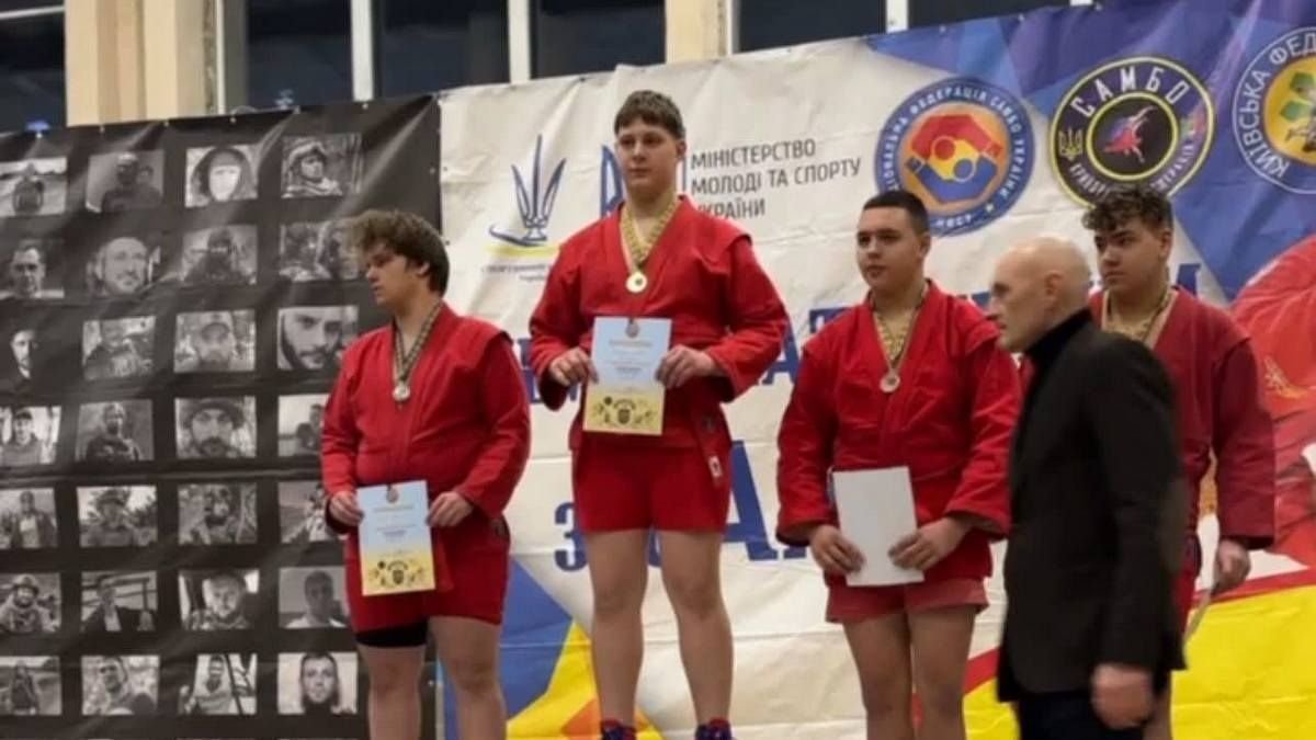 Юний спортсмен з Яремче став чемпіоном України з самбо 1