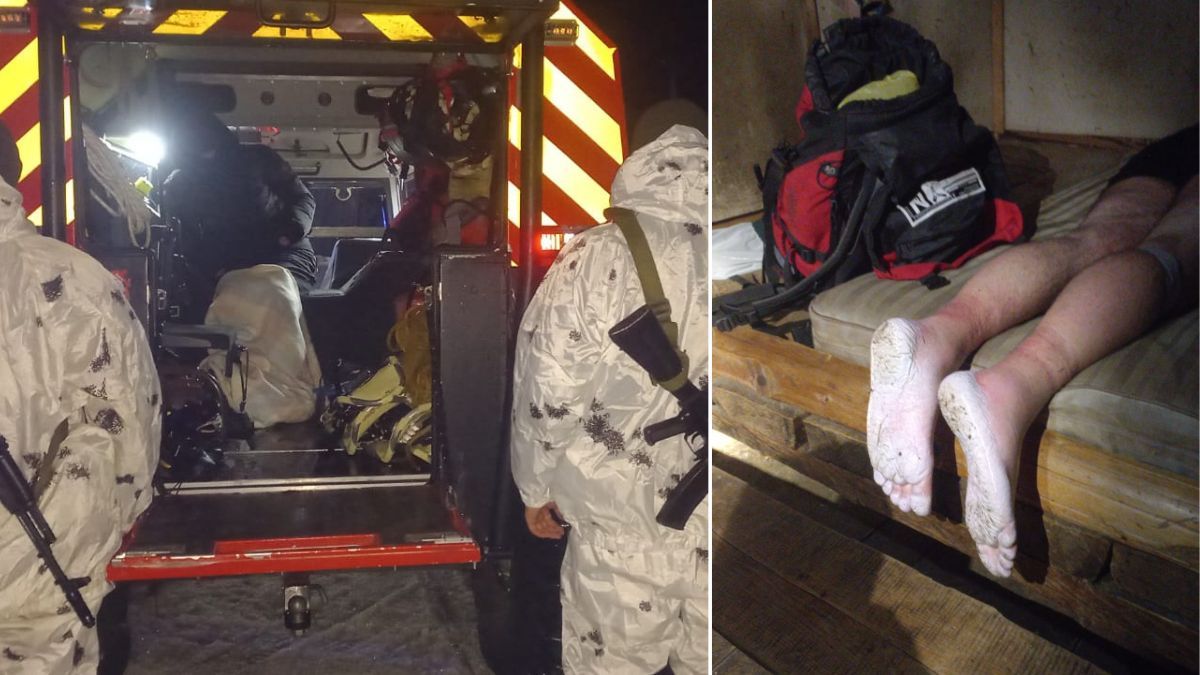 Чоловік ледь не загинув у горах від переохолодження, коли намагався незаконно потрапити за кордон