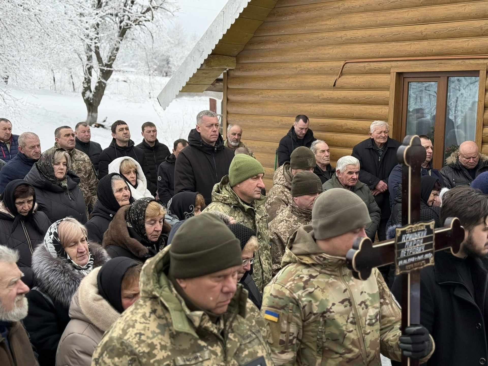 На Коломийщині попрощались із загиблим воїном Мироном Крицьким 1
