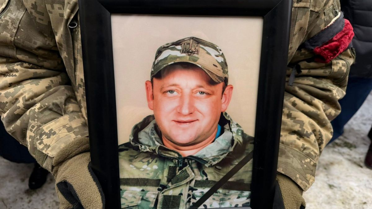 Похорон загиблого Героя з Надвірної Володимира Марусина