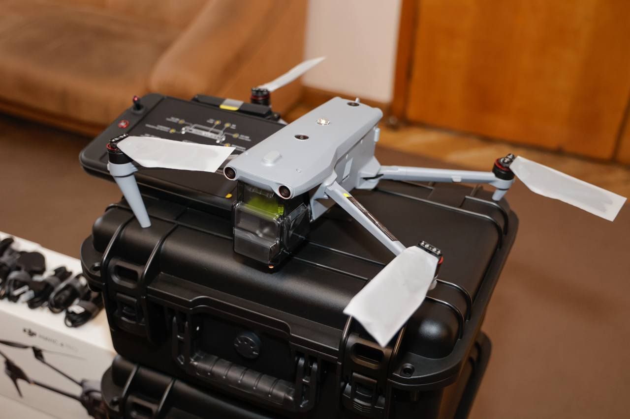 Передані дрони для "десятки". Фото: голова Івано-Франківської ОВА