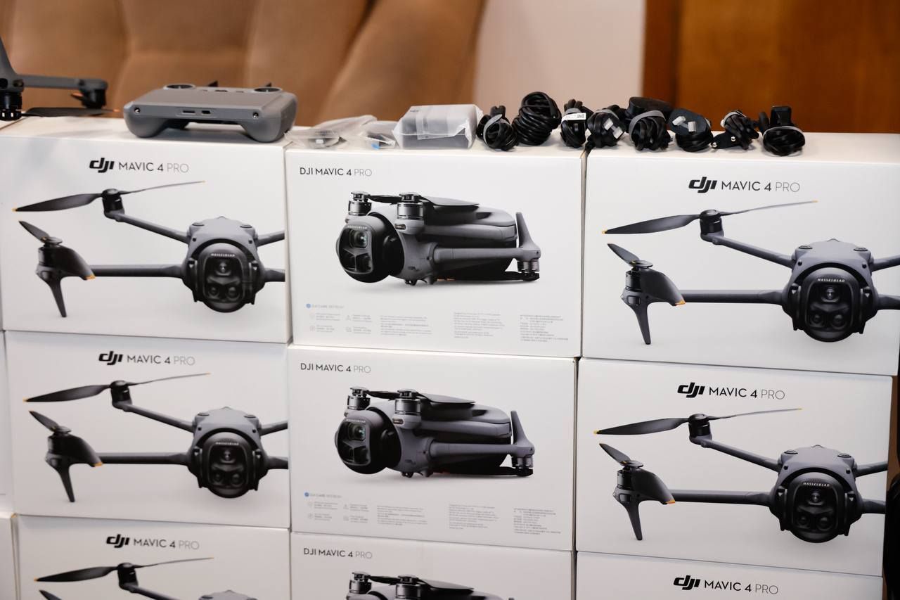 Передані дрони для "десятки". Фото: голова Івано-Франківської ОВА