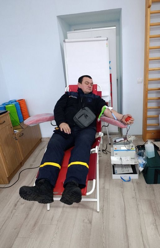 У Коломиї провели чергову донацію крові для потреб військових 3