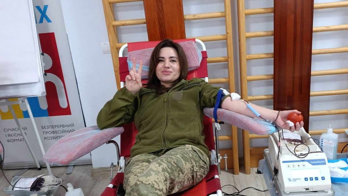 У Коломиї провели чергову донацію крові для потреб військових 2