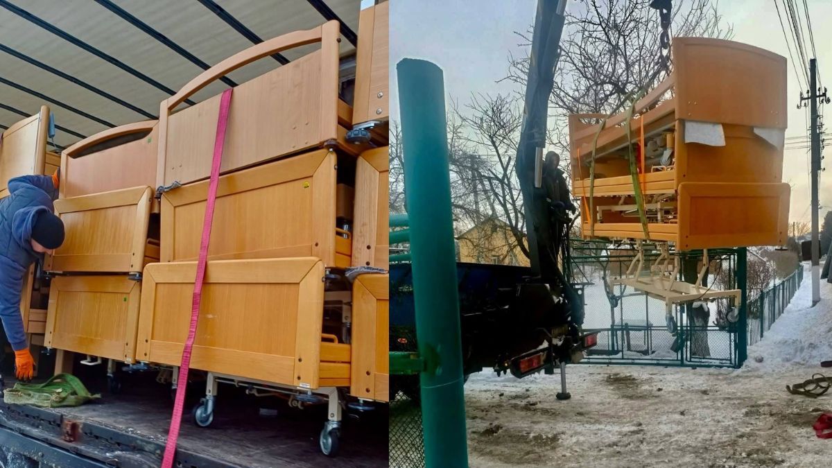 Червоний Хрест забезпечив коломийські інтернати функціональними ліжками