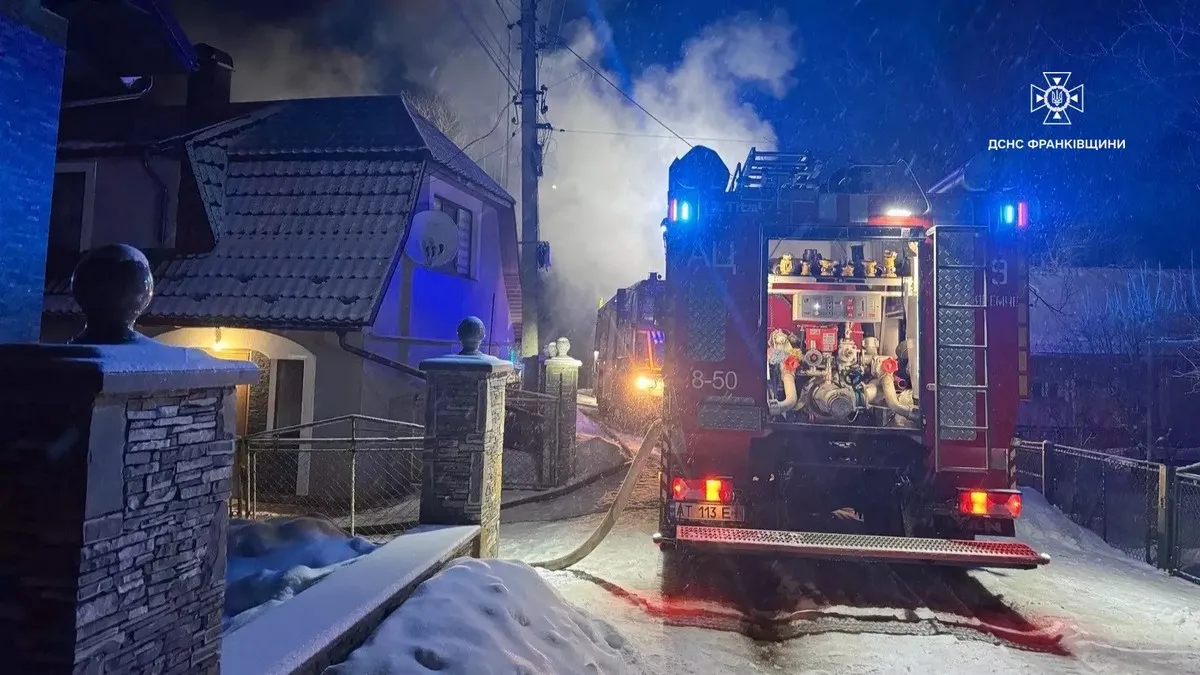 Смертельна пожежа у Делятинській громаді: загинув чоловік