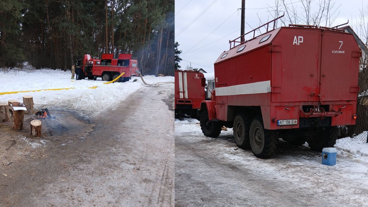 Коломийські рятувальники 11 днів гасили пожежу на Львівщині 1